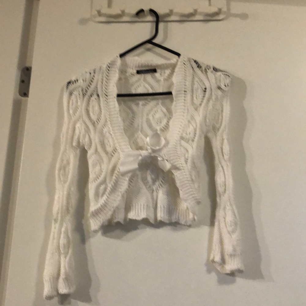 White girls fancy top size S